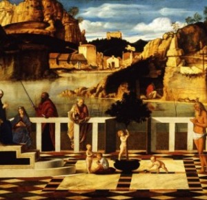 Giovanni-Bellini-Allegoria-sacra-circa-1485-1488-tavola-Firenze-Galleria-degli-Uffizi-500x308