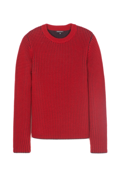 Waffle Crew Neck V1