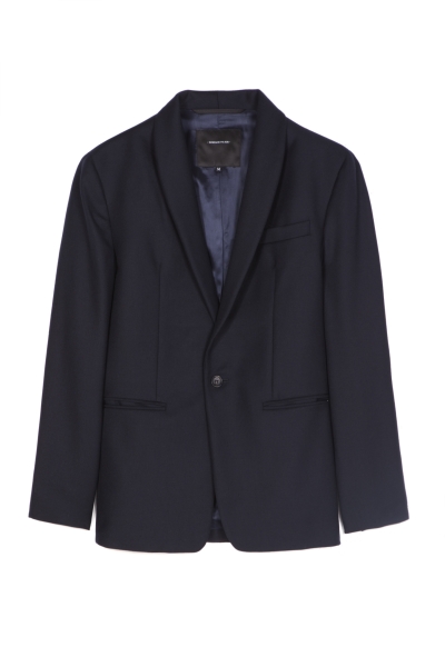One Button Shawl Jacket V1
