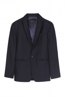 One Button Shawl Jacket V1